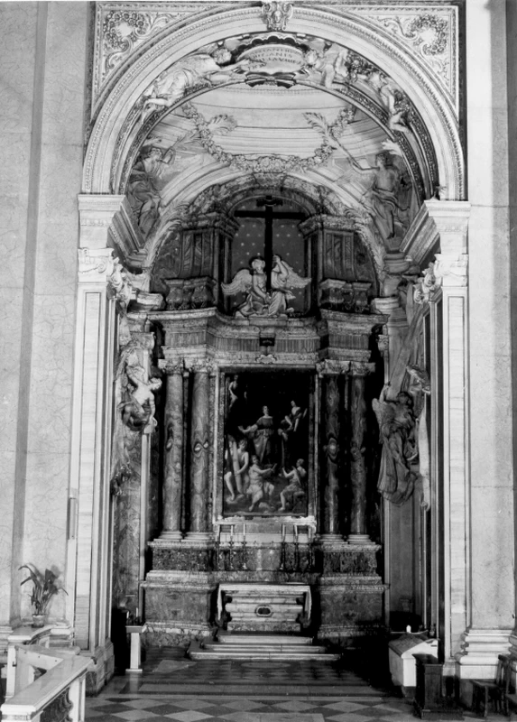 Decorazione plastica - Chiesa dei SS. Biagio e Carlo ai Catinari, Roma